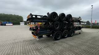 بيع العربات نصف المقطورة شاحنة نقل الحاويات Krone stack of 3x 2013/2014 KRONE 40FT/45FT chassis / BPW+drumbrakes - صورة 4 | Autoline BH العربات نصف المقطورة شاحنة نقل الحاويات Krone stack of 3x 2013/2014 KRONE 40FT/45FT chassis / BPW+drumbrakes | صورة 4 - Autoline