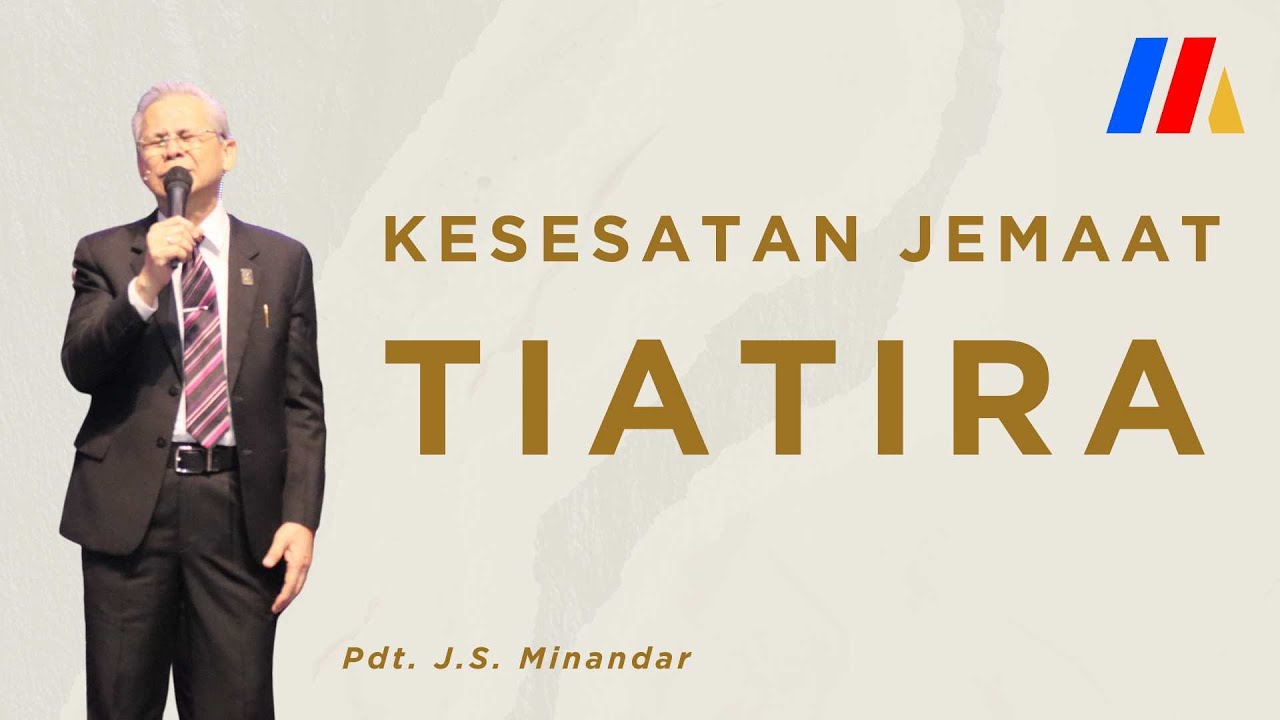 Kesesatan Jemaat Tiatira - Pdt. J.S. Minandar
