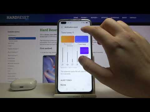 How to Change Notifications Sound on OPPO Reno4 Z 5G – Manage Sounds