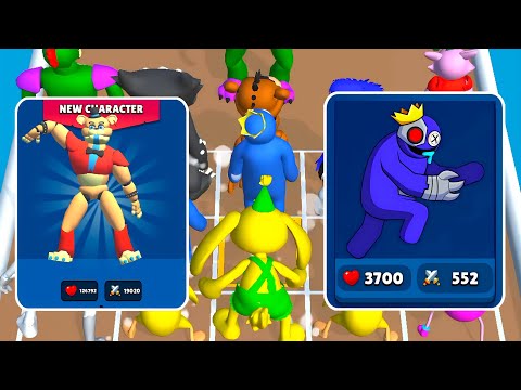 Merge Blue Monstor + Merge Master Rainbow Fusion -  Merge Simulator Battles