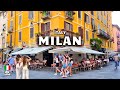 Milan Italy 4K Walking Tour Duomo Galleria Italian Street Life