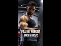 Save And Try This Advanced Pull Day Workout For Muscle Growth Shorts Workout