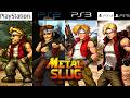 Metal Slug PlayStation Evolution 1996 2024
