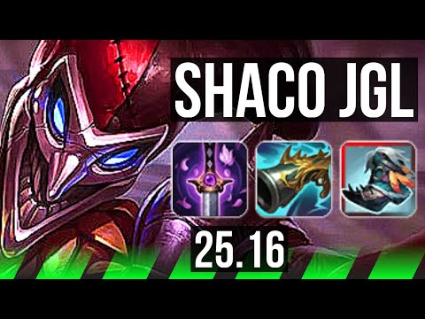 SHACO vs XIN ZHAO (JGL) | KR Master | 25.16