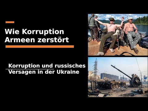 Diebstahl, Unterschlagung und Russland in der Ukraine - Wie Korruption Armeen zerstört