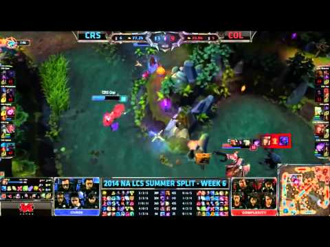 Curse vs Complexity Highlights Week 6 Day 2 NA LCS Summer 2014 W6 D2 CRS vs COL S4