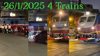 (TẾT) 4 Trains running at night in HCMC/4 chuyến tàu chạy qua đêm tại TP.HCM (26/1/2025)