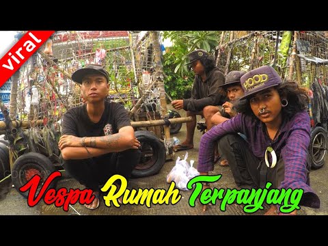 Vespa Extreme Indonesia || Vespa Reggae Indonesia || Andre R  N  From Lampung-Jogjakarta-Lampung.