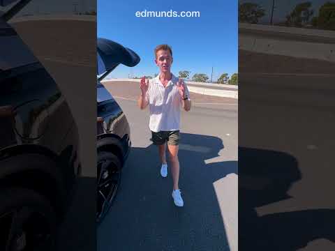 Is the trunk big enough? Lucid Gravity trunk and cargo space review #lucid #gravity #suv #carreview