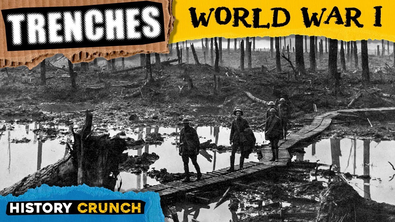 Trenches of World War 1 - Video Infographic