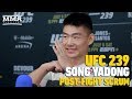 UFC 239: Song Yadong Says Urijah Faber Is Always Calling Him 'The Next Champion' - MMA Fighting