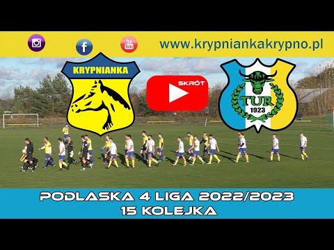 Krypnianka Krypno vs Tur Bielsk Podlaski (4 Liga - 15 Kolejka 22/23)