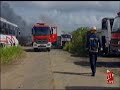Derelict PTSC Buses Burnt In Fire
