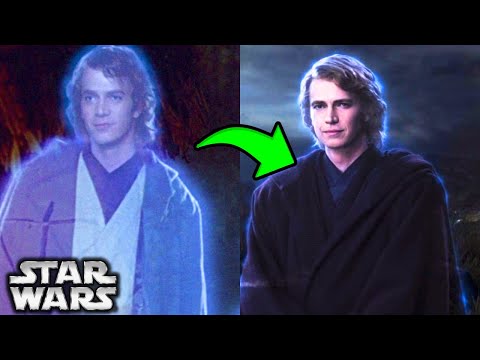 Why Does Anakin's Force Ghost Appear Young?