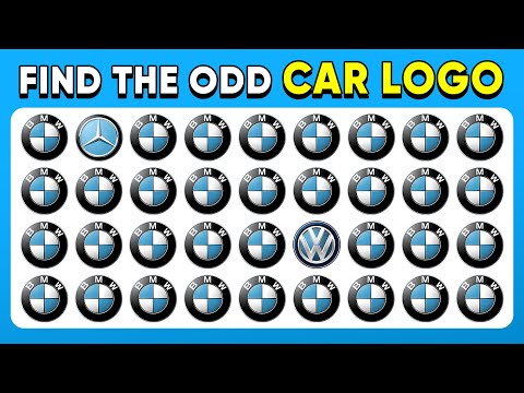 Find the ODD One Out ✅🚘 - Car Brand Logo Challenge | 60 levels