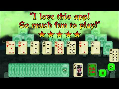 Halloween Tri-peaks Solitaire Video