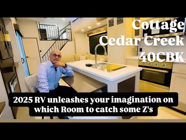 A photo of this 2025 Forest River Rv Cedar Creek Cottage 40CBK