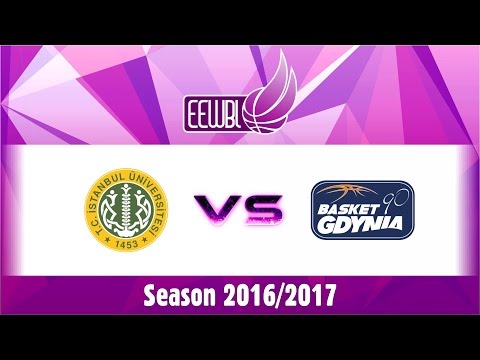 Istanbul University vs Basket 90 Gdynia - EEWBL 25.09.16. Riga