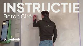 Hoe breng ik Beton Ciré aan? | betonlook.nl