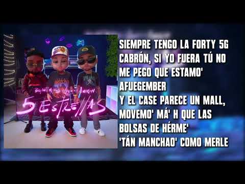 Genio x Bryant Myers x Amarion - 5 Estrellas (Letra)