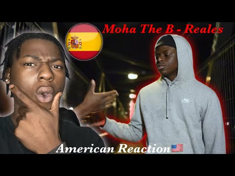 Spanish Drill Reaction! Moha The B-"Reales" (Freestyle) #AmericanReacts #SpanishDrill