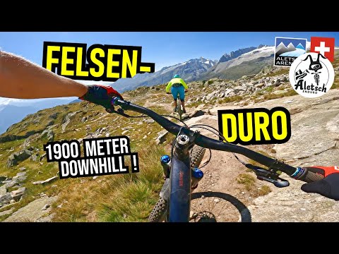 ALETSCH ARENA Monster-Abfahrt: Bettmerhorn Enduro Trail ⚫ First Ride, Full Run / MTB Schweiz