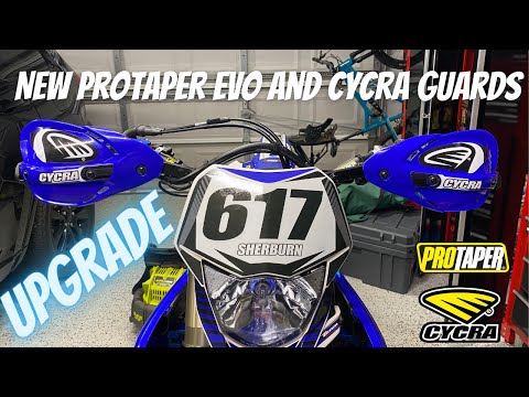 Protaper EVO Handlebars and Cycra Handlebar  guards - the perfect upgrade for your bike