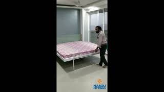 Wall Folding bed with regular Leg - Wall Folding Bed Video