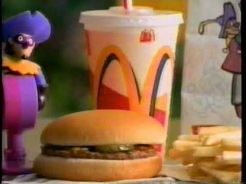 1997 Mcdonald's "Hunchback of Notre Dame" Happy Meal TV Commercial