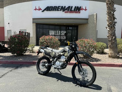 2026 Kawasaki KLX 300 Cypher Camo Beige