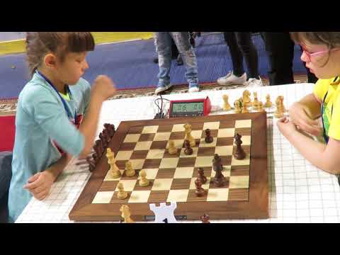 Russian Chess Girls Derby Big mistake by black
