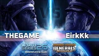Огляд поєдинку THEGAME vs EirkKk - World Series 2026 | C&C Generals Zero Hour