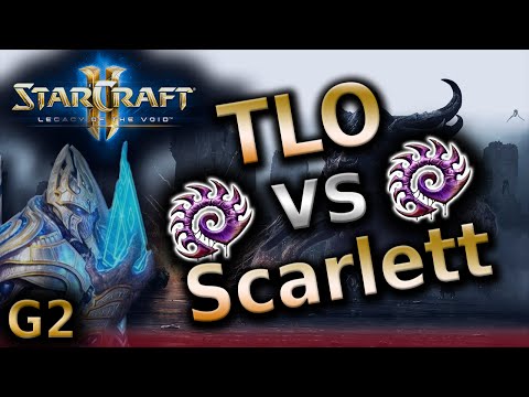 SC2: LotV - TLO vs Scarlett - ZvZ Game 2
