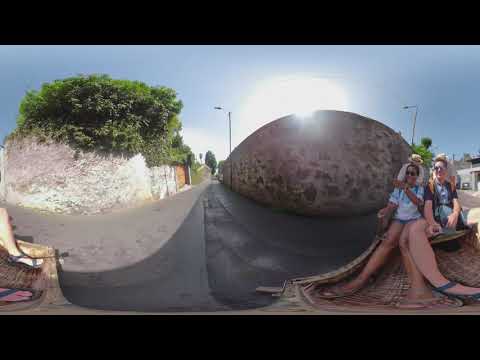 Madeira Toboggan Ride (basket sledges) VR 360
