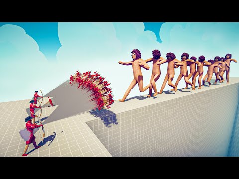 10x TITAN vs 3x EVERY GOD - Totally Accurate Battle Simulator TABS