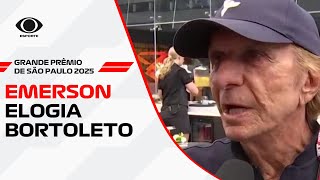 Vai ser espetacular o fim de semana para o Gabriel, diz Emerson Fittipaldi