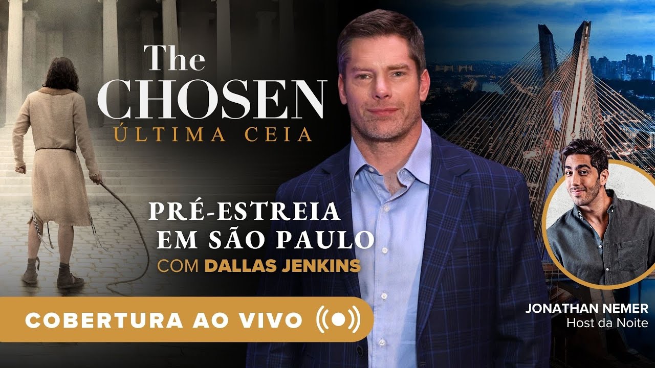 The Chosen: Última Ceia | Pré-estreia da Quinta Temporada em São Paulo