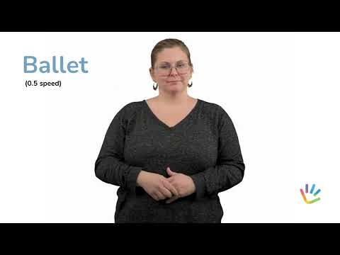 How to Sign Ballet in NZSL
