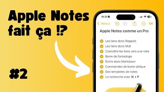 Comment utiliser Apple Notes comme un PRO : Trucs et Astuces