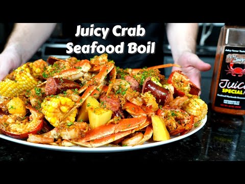 The Juicy Crab Seafood Boil At Home - Juicy Sauce