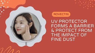 UV Protector Forms A Barrier & Protect From The Impact Of Fine Dust | ROVECTIN | YesStyle Korean Beauty