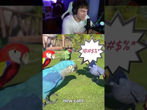 PAPOUŠEK SE NAUČIL TOHLE SLOVO 😱🦜