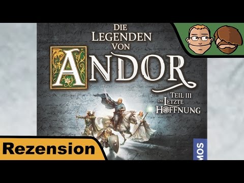 Die Legenden von Andor Teil 3: Die Letzte Hoffnung - Brettspiel - Review