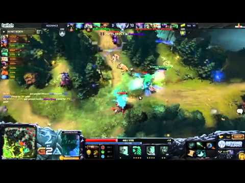 Navi vs Alliance | The Summit 2 | Group Stage | Europe | Great Slark By Xboct