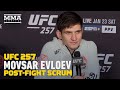 UFC 257: Movsar Evloev On Split Call Over Nik Lentz: 'It Was Gift For My Opponent' - MMA Fighting