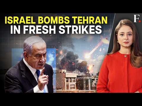 Israel Launches Fresh "Large-Scale Strikes" in the Heart of Tehran | Firstpost LIVE | N18G