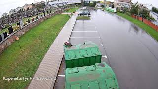Dąbrowa Białostocka, parking cmentarza live webcam