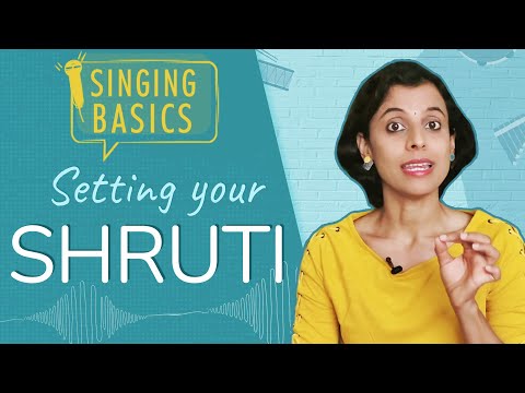Singing Basics Ep #1 - Setting your Shruti | VoxGuru ft. Pratibha Sarathy