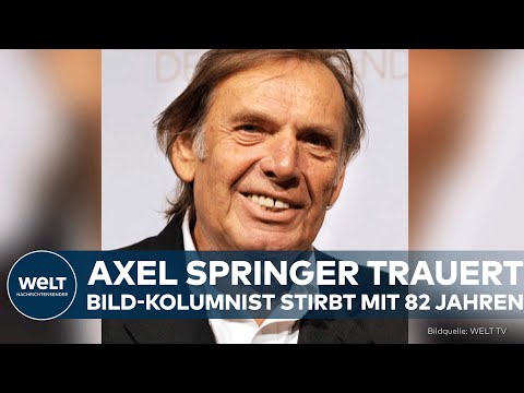 FRANZ JOSEF WAGNER IST TOT: BILD-Kolumnist der „Post von Wagner“ stirbt mit 82 Jahren!