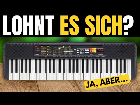 Yamaha PSR-F52 Digital Keyboard, Black – Compact entry-level keyboard with 61 keys